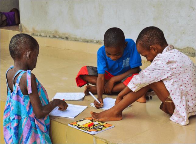 Children learning